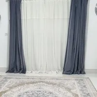 پرده مدل پانچی برای فروش همراه با چوب پرده
