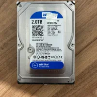 هارد اینترنال WD Blue 2TBوسترن آبی سلامت ۱۰۰درصد