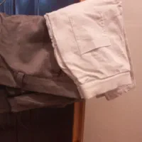 حراج شلوار نولوله ای لی جنس دم پا چاکدار|لباس|خرمآباد, |دیوار