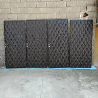 درب لمسه .درب چرمی صداگیری اکوستیک ضمانت ۲ساله