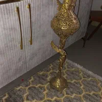 دوعدد گلدان برنز کنار سالنی یک متری|صنایع دستی و سایر لوازم تزئینی|قم, باسکول|دیوار
