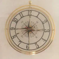 ساعت دیواری فلزی