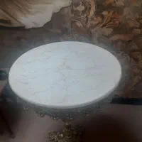 میز خاطره برنزی قطر ۷۰سانت سالم و تمیز|میز تلفن|اصفهان, گرکان|دیوار