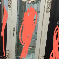 مبل سلطنتی ۹ نفره با سه تا میز عسلی  و بوفه