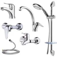 شیرآلات اهرمی مدل  اردکی پک ۶عددی