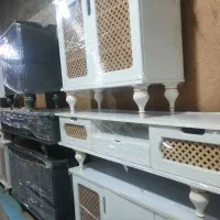 میز تلوزیون جاکفشی و آینه کنسول|میز تلویزیون|دزفول, |دیوار