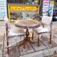 نهار خوری دو نفره با چوب راش