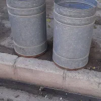 سطل فلزی حبوبات