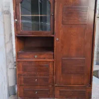 کمد تمام چوب مرغوب دارای ۴ کشو ویک کشوی میز کار|جاکفشی، کمد، دراور|مشگین شهر, |دیوار