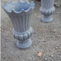 گلدان بتنی نیمکت، باربیکیو ،میز، آبنما بتنی