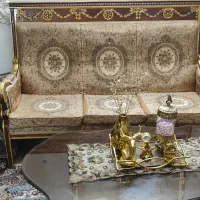 مبل استیل ۹ نفره|مبلمان خانگی و میز عسلی|اندیشه, اندیشه فاز ۴|دیوار