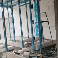 اجرای والپست  ومقاوم سازی ناودانی