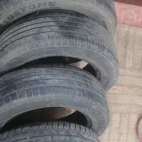 چهارعدد لاستیک در حد نو