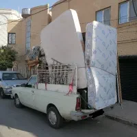 وانت بارباانصاف حمل اثاث نخاله باربری وانت تلفنی