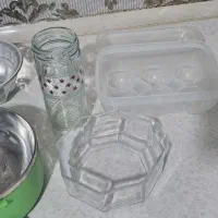 تعدادی وسیله  خورده ریز آشپزخانه|ظروف نگهدارنده، پلاستیکی، یک‌بارمصرف|نیشابور, شریعتی|دیوار