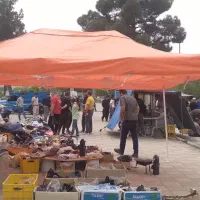 سایبان چتری بزرگ