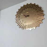 ساعت دیواری آینه ای