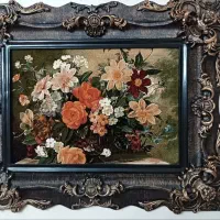 تابلوفرش گل