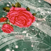 پتو کیلویی دونفره ضخیم گلبرجسته|رختخواب، بالش، پتو|یزد, |دیوار