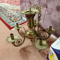 لوستر ۵ شعله برنزی