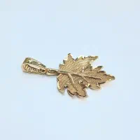 مدال برگ پاییزی طلای ۱۸عیار|جواهرات|شیراز, تندگویان|دیوار