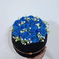 گل رز روبانی زیبا|گل مصنوعی|یزد, |دیوار