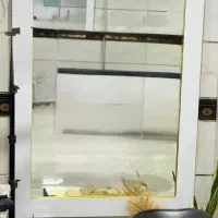 دوعددآینه بزرگ دکور سالنی
