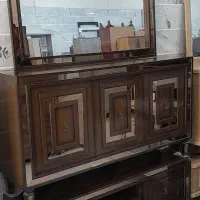 فروش استثنایی آینه کنسول میز تیوی|بوفه، ویترین، کنسول|کرج, احدآباد|دیوار