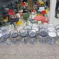 صندلی اپن طرح کانتر کف گرد چرمی|صندلی و نیمکت|کرج, چهارصد دستگاه|دیوار