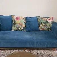 مبلمان ۵ نفره به همراه میز و یک مبل تک|مبلمان خانگی و میز عسلی|تهران, جمالزاده|دیوار