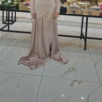 پیراهن مجلسی باپارچه جسمیکو  مزون دوخت