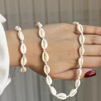 ست گردنبند و دستبند ساحلی