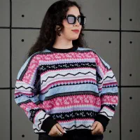 بافت سرخپوستی مدل لش|لباس|اهر, |دیوار