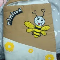 سرویس پتو مسافرتی نوزاد دختر