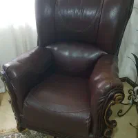 مبلمان چرمی 7 نفره|حراج|لاهیجان, گلستان|دیوار