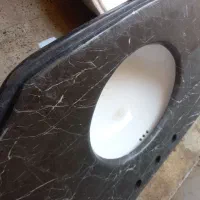 روشویی سنگی ابزارخورده