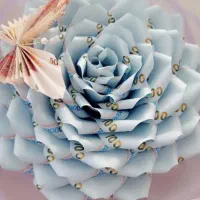 اسکناس آرایی برای روز مادر و شب یلدا|گل مصنوعی|ابهر, |دیوار