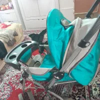 کالسکه بچه سالم وتمیز|کالسکه و لوازم جانبی|ساوه, |دیوار