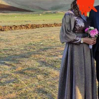 لباس عقدنامزدی مانتوکتان ست مادردختری لباس مهمونی