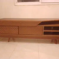 میز تلویزیون تمام چوب سالم