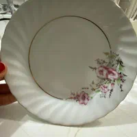 پیش دستی گل و قوری