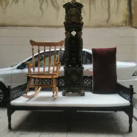 فروش تخت سنتی آبنما و پشتی و صندلی راک