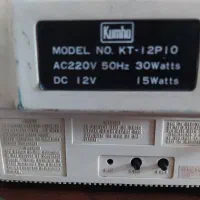 تلویزیون قدیمی کره ای KUMHO|کلکسیون اشیاء عتیقه|تهران, شهرک بوعلی|دیوار