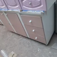4 عدد کمد ظرفی بزرگ جادار در حد نو داخل مغازه|جاکفشی، کمد، دراور|کرمان, |دیوار