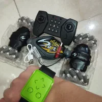 ماشین کنترلی چرخ کپسولی/کمرشکن/سنسور مچ بند/۲ریموت|اسباببازی|همدان, |دیوار