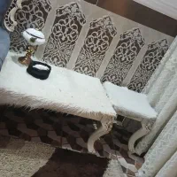 مبل سلطنتی همراه با میز عسلی|مبلمان خانگی و میز عسلی|اهواز, لشکرآباد|دیوار