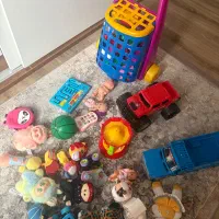 اسباب بازی ماشین لگو عروسک