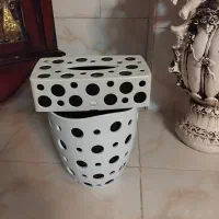 جا دستمالی جا قاشقی وسطل آشغال