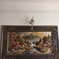 تابلو فرش ماشینی طرح منظره|تابلو فرش|تبریز, |دیوار