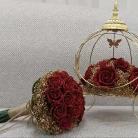 سبد حنا و دسته گل حنا